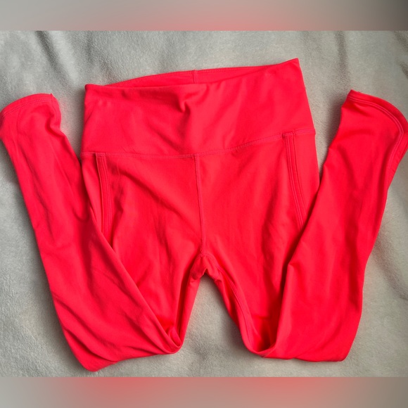 FP Movement by Free People High Rise Infinity Cropped Leggings - Coral - Picture 3 of 10